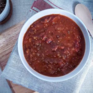 simple tasty lentil ragù