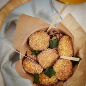 polpette di cous cous, tofu e zucca